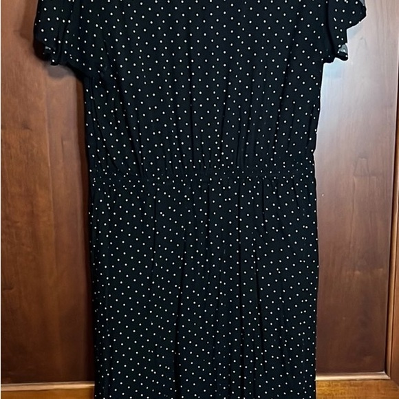 Old Navy Black & White Polka Dot Dress - Picture 7 of 7